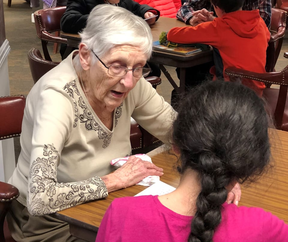 Wesley Acres residents make a difference to neighborhood third-graders